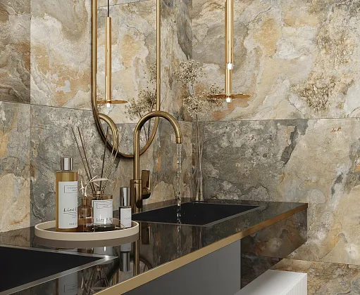 Фото Керамогранит Oberon Green Cтруктурный 60x60 Индия