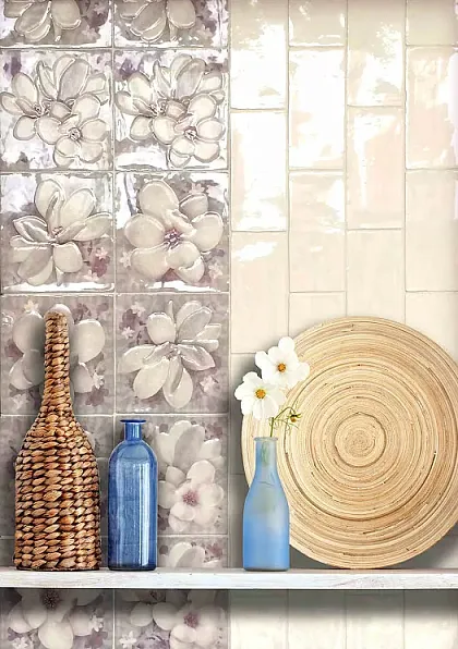 Фото Плитка PLUS CRACKLE WHITE 15X15 Испания