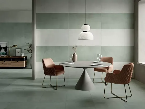 Фото Керамогранит Dado Ceramica 303944 Paint White Rett R10 60x120 Италия