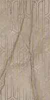 Фото Декор Ифран бежевый светлый глянцевый обрезной 60x119,5x0,9 (KMD3STA071BR)