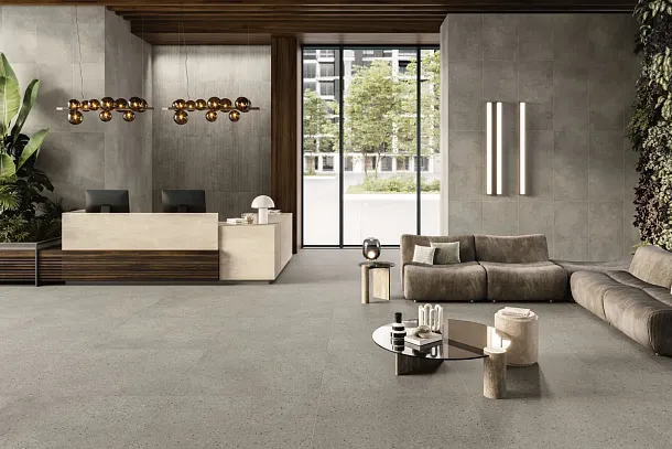 Фото Керамогранит Caesar AIFP Civic Cross Plinth Matt RT 60x120 Италия