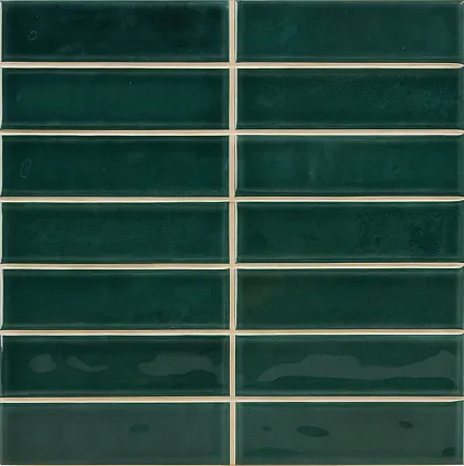 Фото керамическая плитка Vilar Albaro Nairobi Sticks Green (2.5x10) 20x20 Испания