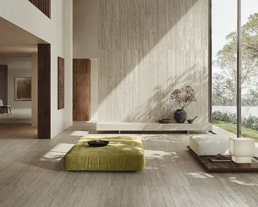 Фото Керамическая плитка FAP Ceramiche fTPY Materia Classica Bianco RT 50x120 Италия