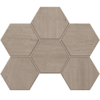 Фото Мозаика Classic Wood Light Grey Hexagon CW01 25x28.5