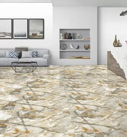 Керамогранит Fuma Blue Sugar 60x60 для гостиной, для ванной, для туалета, для прихожей Фото Керамогранит Fuma Blue Sugar 60x60 Индия
