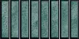 керамическая плитка El Barco Domino Verde Glossy 15x30