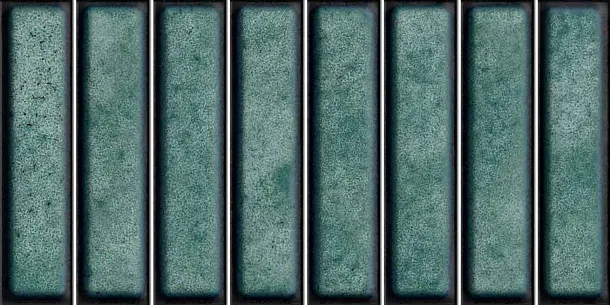 Фото керамическая плитка El Barco Domino Verde Glossy 15x30 Испания