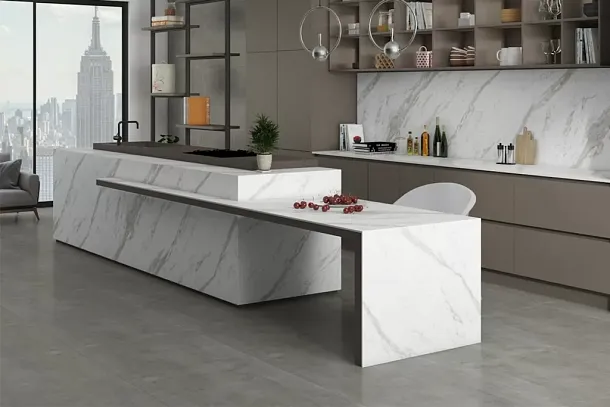 Фото Керамогранит Ennface ENMAR3011DM80240 Silver Silk DG Matt 800х2400х15 Индия