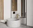 Керамогранит Laparet Illusion Blanco Светло-Серый Матовый+Гл.Чернила Str 60Х120