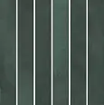 Декор Фес мозаичный зелёный тёмный глянцевый 15x15x0,77 (KMD2MSM005BN)
