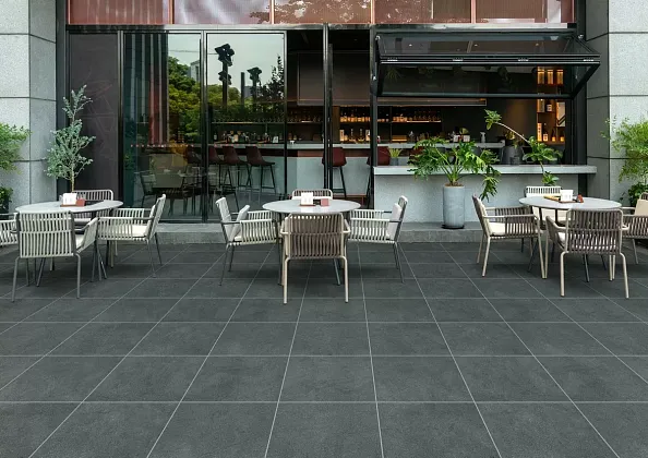 Фото Керамогранит Ennface ENLFT5007SR1160120 Boston Choko Structured R11 600х1200х20 Индия