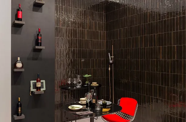 Фото Керамогранит R8FS Look Oliva Glossy 24x6 Италия