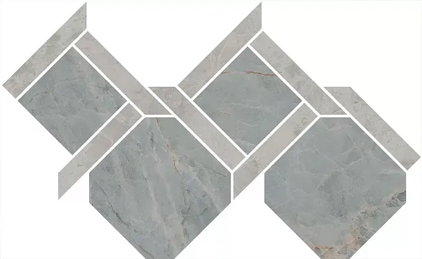 Фото Kerama Marazzi Декор Риальто 2 наборный лаппатированный 48x29,5x0,9 (ID166) Россия