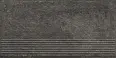 Ступень Paradyz Carrizo Basalt Stopnica Prosta Struktura Mat B1a 30x60