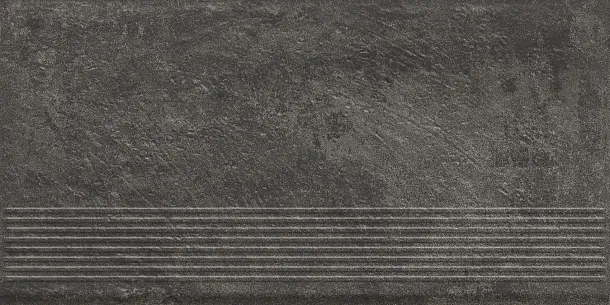 Фото Ступень Paradyz Carrizo Basalt Stopnica Prosta Struktura Mat B1a 30x60 Польша