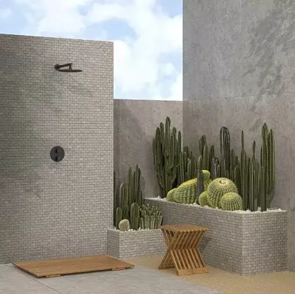 Фото Мозаика MBD014 Про Лаймстоун Антика 2 мозаичный бежевый матовый 32х30 Россия