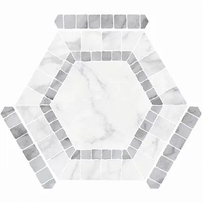 Фото Керамогранит Monopole Ibiza White 22x25 Испания