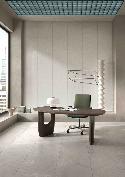Фото Керамогранит Vitra K958030R0001VTER LiquidSilk Слоновая Кость Матовый R10A Ректификат 60x120 Турция
