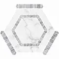 Керамогранит Monopole Ibiza White 22x25