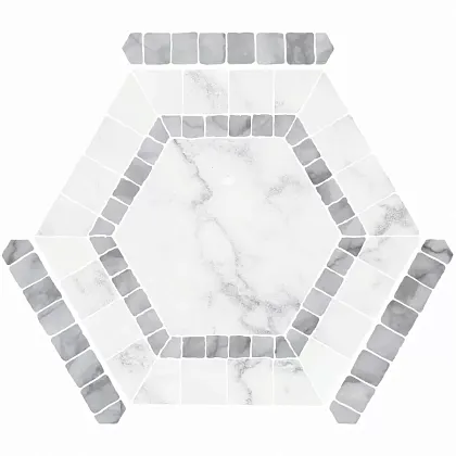 Фото Керамогранит Monopole Ibiza White 22x25 Испания