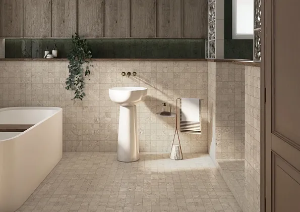 Фото Керамогранит Tau Ceramica Dorset Linen Rec. 60x120 Испания