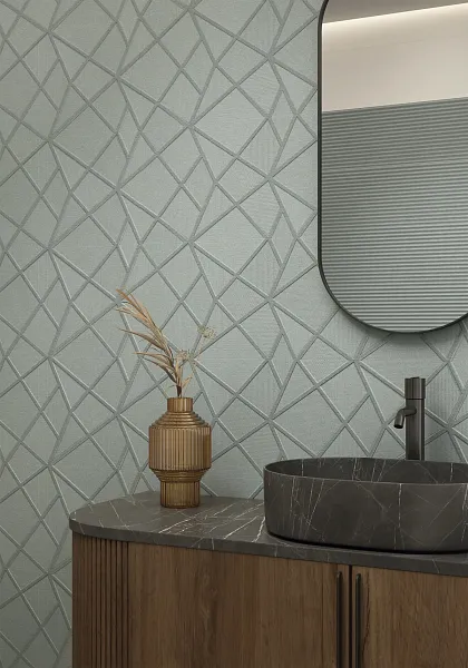 Фото Керамическая плитка Metropol R0002989 Miyako Concept Azul 30x90 Испания