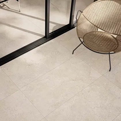 Фото Керамогранит Flaviker 0014842 Double Plain Beige Nat Rett 120x280 Италия