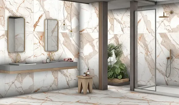 Фото Керамогранит Ennface ENMAR8001HG80160 Amulet High Glossy 800x1600x9 Индия