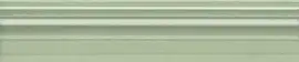 Фото Бордюр BLE018 Багет Левада зеленый светлый глянцевый 25х5,5