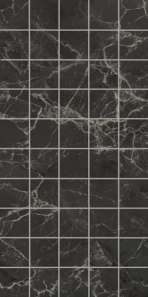 Фото Декор чипсет Коррер чёрный глянцевый обрезной 30x60x0,9 (KMD2PTG004BR) Россия