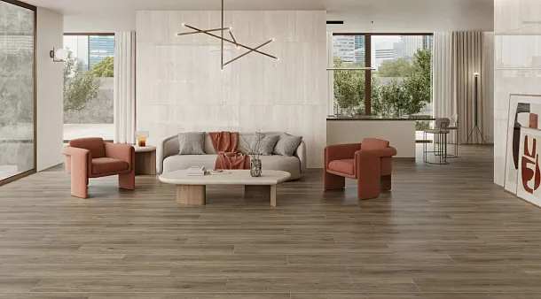 Фото Керамогранит Keratile Uppsala Taupe MT Rect 23x120 Испания