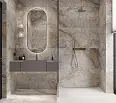 Керамогранит Laparet Spark коричневый лаппатированный шайн 60х120