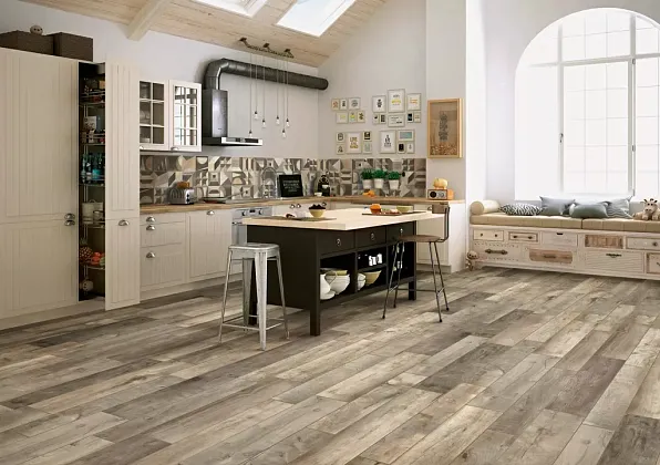 Фото Керамогранит J87751 Aspen Greige 15x100 Италия