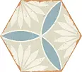 Керамогранит Ennface ENPTR6037MT2225 Kaleidoscope Blue Matt 220х250х8