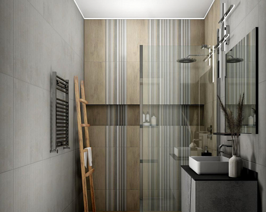 Фото Плитка Naomi Rock Line Graphite 30х60 (NRL_P0009) Россия