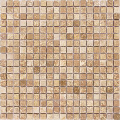 Фото Мозаика LeeDo Ceramica Pietrine Emperador Light POL 15x15x4 Китай