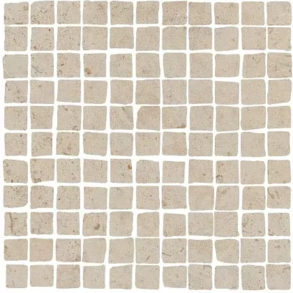 Фото Мозаика MBS005 Про Лаймстоун Спакко мозаичный бежевый матовый 20х20 Россия