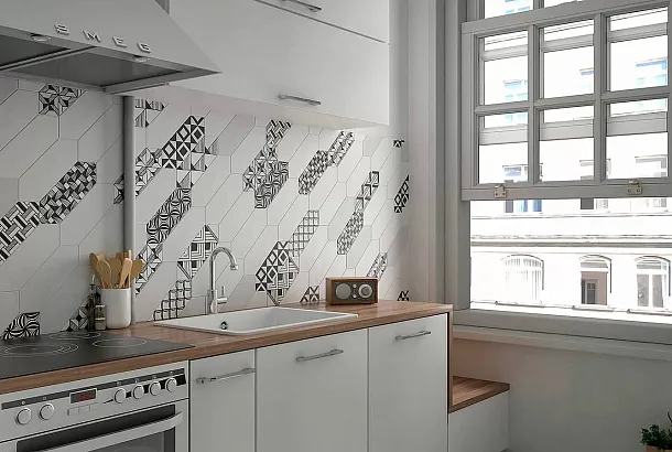 Фото Керамогранит Equipe 22987 Kite Black 10*30 Испания