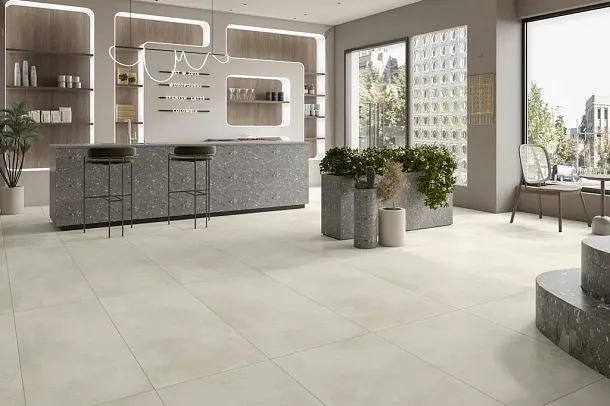 Фото Керамогранит Ennface ENLFT1036MT60120 Cementare Peach Matt 600х1200х9 Индия