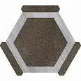 Керамогранит Monopole Oregon Grafito Gris 22x25