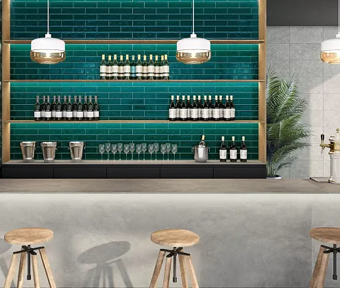 Фото Плитка Tau Ceramica Maiolica Gloss Coral 7.5x30 Испания