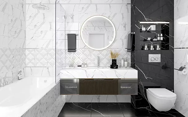 Фото Плитка 60152 Viva белый 20х60 Россия