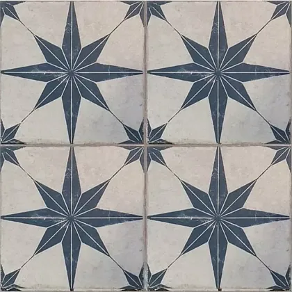 Фото Керамогранит Scintilla Saphire Blue Pre-cut 45x45 Турция