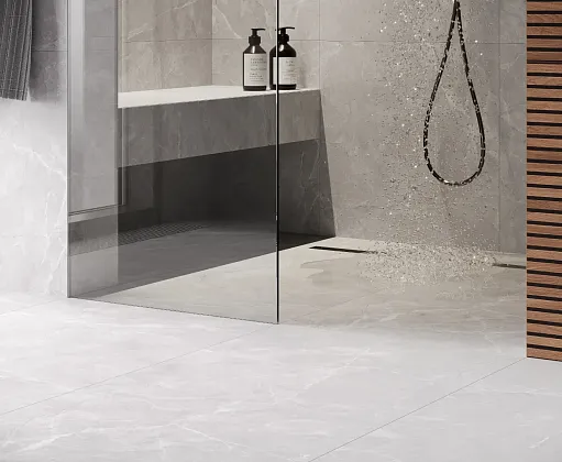 Фото Керамогранит Laparet Marble Grey Pro Серый Матовый R11Soft 60Х120 Индия