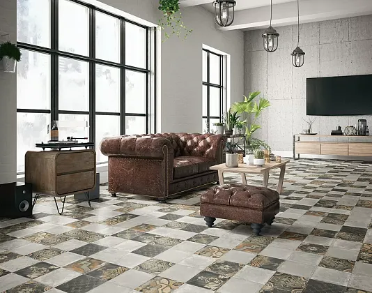 Фото Керамогранит PT03074 Scudo Azurro 20x20 Испания