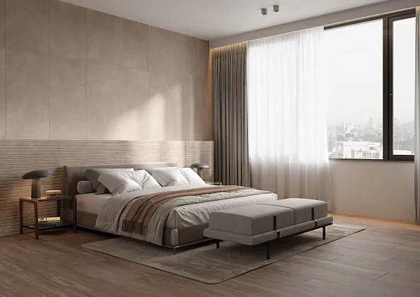 Фото Керамогранит Dado Ceramica 304396 Blaze Greige Rett 60x120 Италия