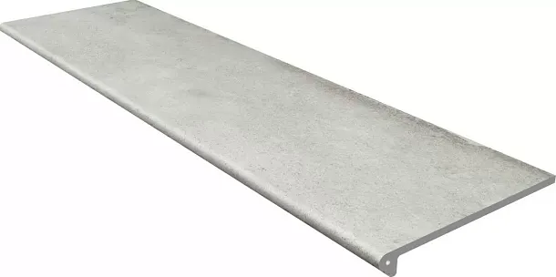 Фото Gres de Aragon Ступень фронтальная Urban Anti-Slip Blanco Smooth 33*120 Испания