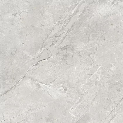 Фото Керамогранит Zorani Bianco светло-серый Сатинированный Карвинг 60х60 Индия