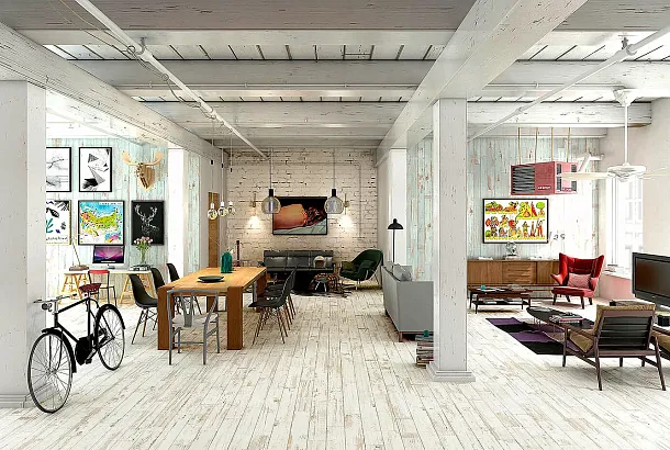 Фото Керамогранит Gayafores Tribeca Aqua 20,2*66,2 Испания