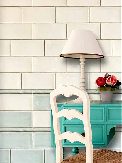 Фото Плитка Plus MA BOMBATO WHITE ZINC 2,2X15 Испания